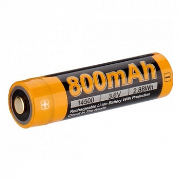Аккумулятор Fenix 14500, 800 mAh Li-ion