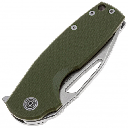 Нож складной SOG Stout SJ OD Green Stonewash Cryo D2 