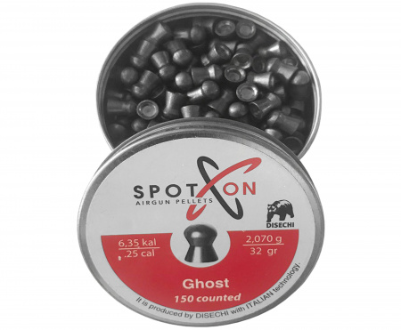 Пуля пневм. Spoton Ghost 2,07г. 6,35мм. (150шт.) 