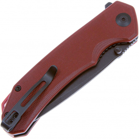 Нож CIVIVI Brazen Tanto, D2, Burgundy G10 
