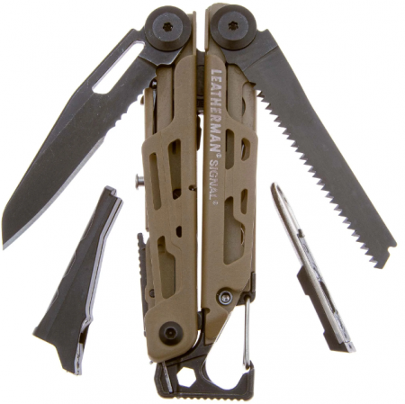 Мультиинструмент Leatherman Signal Coyote Tan 