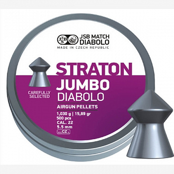 Пульки для пневматического оружия JSB Diabolo Straton Jumbo 5,5 мм 250 шт