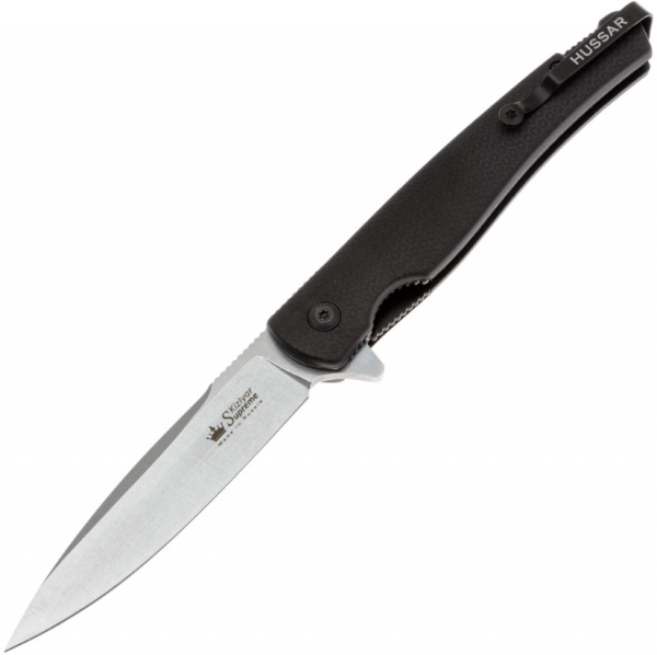 Нож складной Kizlyar Supreme HUSSAR VG-10 (Cryo) SW G10-RH