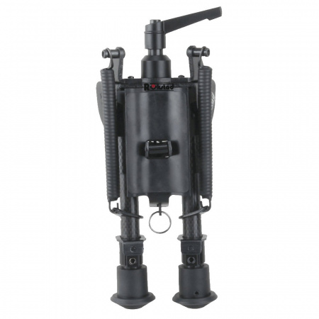 Сошки Vector Optics 6-9" на антабку(карбон, регул.винт, переходник на weaver) 15,5-23см 
