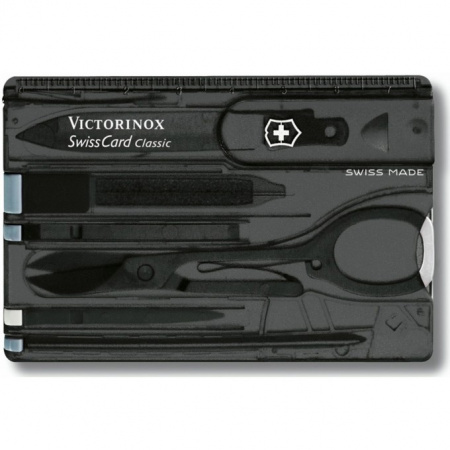 Швейцарская карта Victorinox SwissCard Onyx (черный) 