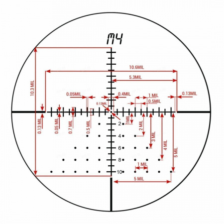 Прицел оптический Konuspro EL-30 4-16*44 