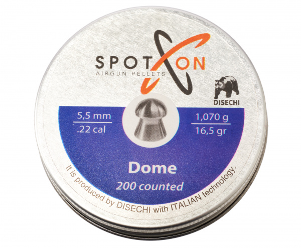 Пуля пневм. Spoton Dome 5,5мм 1,07гр (200шт)