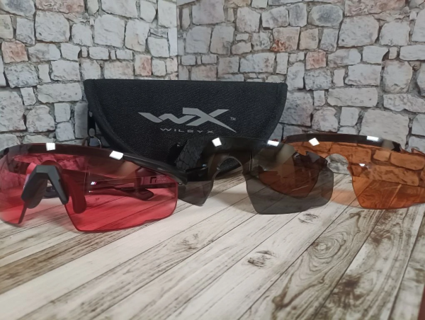 Очки Wiley X SABER ADV Smoke/Rust/Vermillion Matte Black