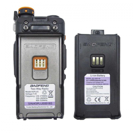 Радиостанция Baofeng BF-K5 Plus 10W