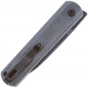 Нож Kizer Feist(XL) Front Flipper Black Micarta 154CM 