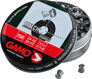 Пульки для пневматического оружия Gamo Match 4,5 мм 250 шт