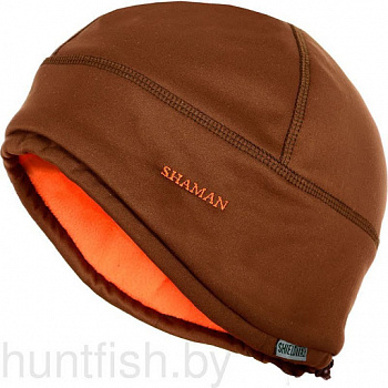 Шапка Shaman "Apex hat-2", коричневый 57-58