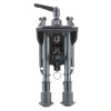 Сошки Vector Optics 6-9" на антабку(карбон, регул.винт, переходник на weaver) 15,5-23см 