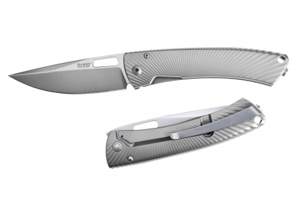 Нож складной Lion Steel TiSpine (Gray) 