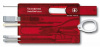 Швейцарская карта Victorinox SwissCard Classic (красный)