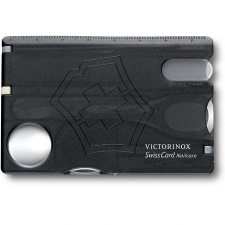 Швейцарская карта Victorinox SwissCard Onyx (черный) 