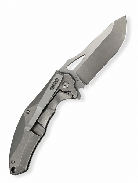 Нож складной Messerkonig Silver Twill  титан, N690 