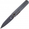 Нож Kizer Feist(XL) Front Flipper Black Micarta 154CM