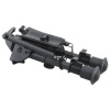 Сошки Vector Optics 6-9" на антабку(карбон, регул.винт, переходник на weaver) 15,5-23см 