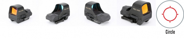 Коллиматорный прицел Holosun OpenReflex на Weaver.