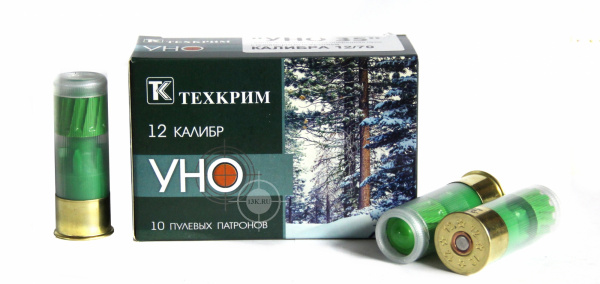 Патрон 12/70 Техкрим УНО 40г (10 шт)