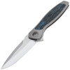 Нож Maxace Perseus MagnaCut Ti/Blue Carbon Fiber
