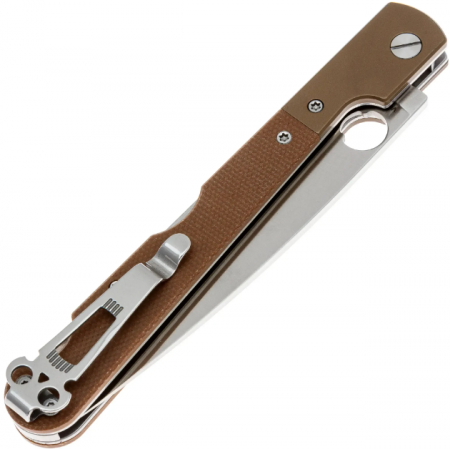 Нож Daggerr Corso Brown Micsrta Satin 