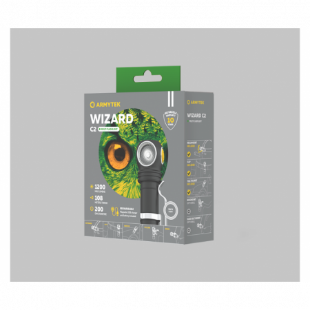 Фонарь Armytek Wizard C2 Magnet USB (белый)