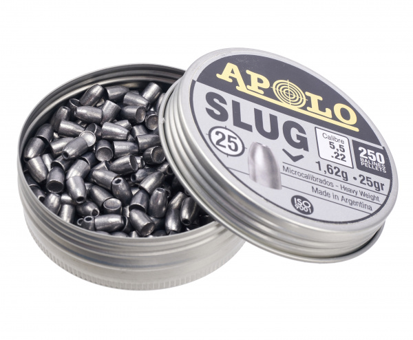 Пуля пневм. Apolo "Slug" 5,5 1,62гр 25gr(250шт.) 