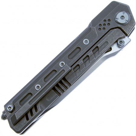 Нож Maxace Pterosaur M390, Stonewashed Titanium 