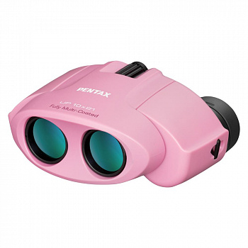 Бинокль Pentax 10x21 UP розовый