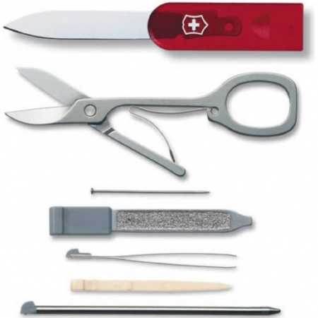 Швейцарская карта Victorinox SwissCard Classic (красный) 