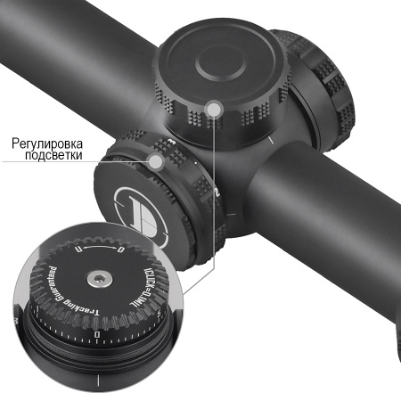 Прицел оптический Discovery ED-AR 1-6x24 IR FFP 30мм 