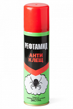 Аэрозоль Рефтамид АНТИКЛЕЩ 145мл. (081509)