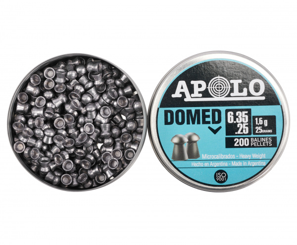 Пуля пневм. Apolo "Domed" 6,35к 33gr(200шт.) 