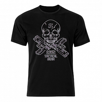 Футболка Stich Profi "Skull" р-р L (черный)