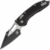 Складной нож Microtech Stitch Ram-Lok S/E black M390 рукоять Black Aluminium