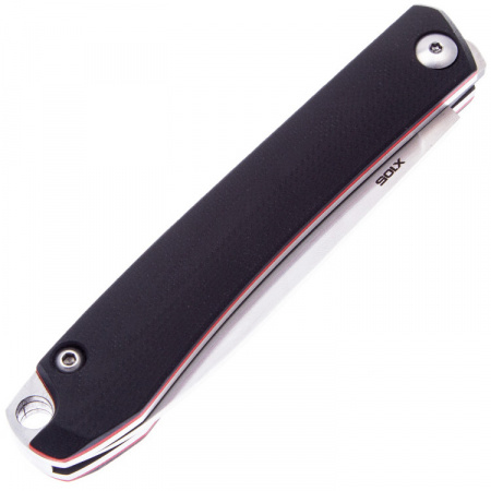 нож складной NCC "Respect" G10 black/red 