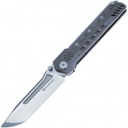 Нож Maxace Pterosaur M390, Stonewashed Titanium 