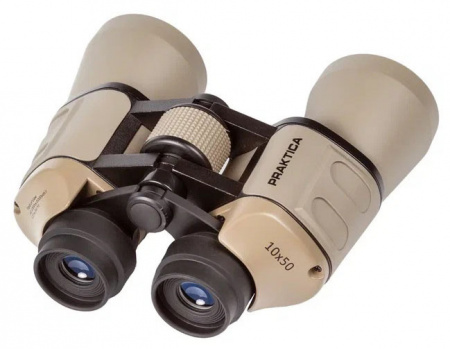 Бинокль Praktica Falcon 10x50, песочный 