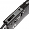 Складной нож Microtech Stitch Ram-Lok S/E black M390 рукоять Black Aluminium 