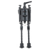 Сошки Vector Optics 6-9" на антабку(карбон, регул.винт, переходник на weaver) 15,5-23см 