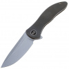 Нож We Knife Synergy 2 v2, CPM-20CV, Grey Titanium