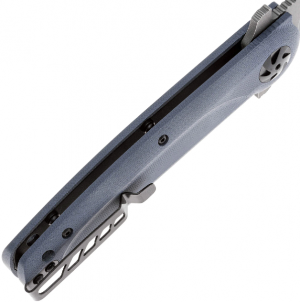Нож складной Kizlyar BIKER X D2 TW G10-GYH 