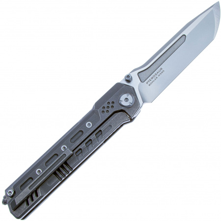 Нож Maxace Pterosaur M390, Stonewashed Titanium 