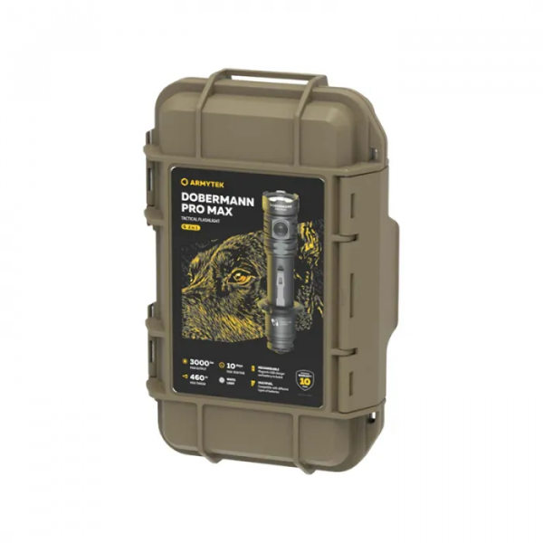 Фонарь Armytek Dobermann Pro Max Magnet USB белый