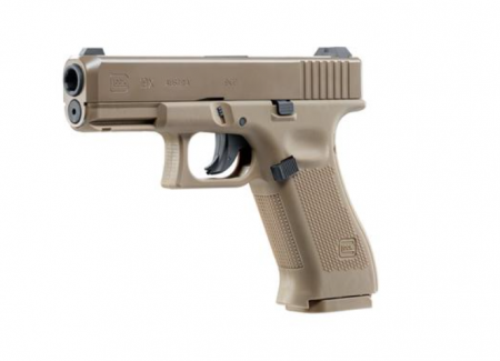 Пистолет пневм. Umarex Glock 19X калибр 4,5мм (металл, песок) 
