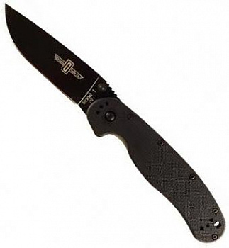 Нож складной Ontario RAT-1 Black Handle