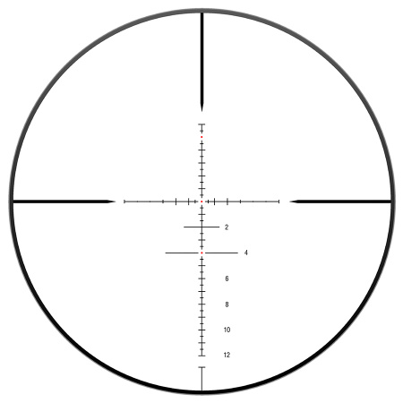 Прицел оптический Discovery ED-LHT 4-20x44 SFIR MIL 30мм 