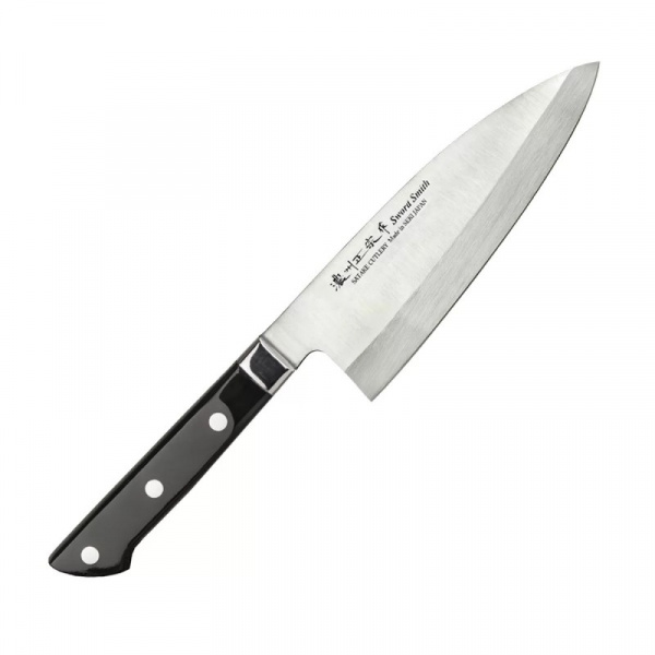 Нож кух. Деба Satake Stainless Bolster 160мм 803-694